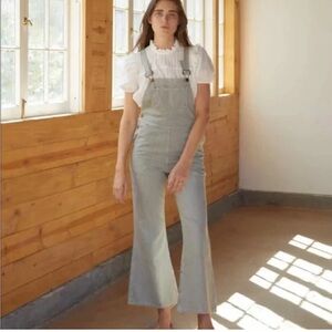 Christy Dawn Light Blue Women Jeans Overalls